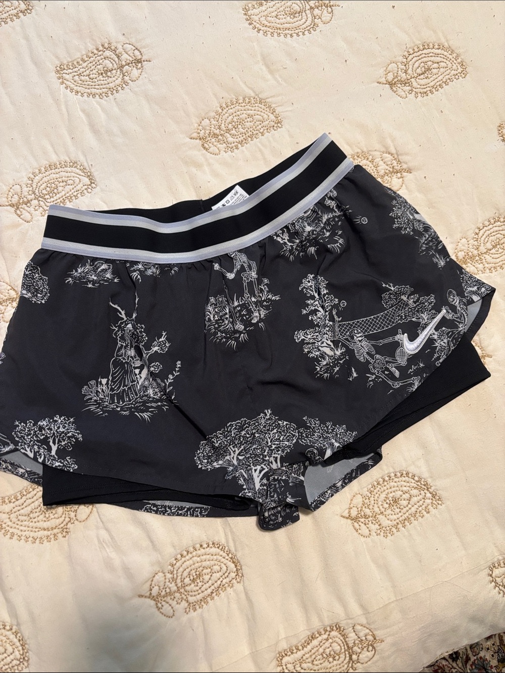 Nike tennis skeleton shorts